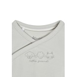 Smėlinukas ilgomis rankovėmis 3 draugai 44-68 cm. &Scaron;viesiai pilka 513 3