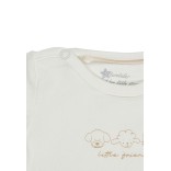 Smėlinukas trumpomis rankovėmis 3 draugai 50-86 cm. Balta 908 4