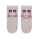 Kojinės vaikams guminiu paduku Katinėlis, ABS, 2 poros (18-26 dydžiai) Baby pink 731 2