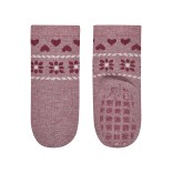 Kojinės vaikams guminiu paduku Katinėlis, ABS, 2 poros (18-26 dydžiai) Baby pink 731 3