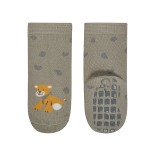Kojinės vaikams guminiu paduku Safaris, ABS, 2 poros (18-26 dydžiai) Ryški geltona 112 3