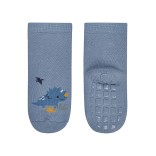 Kojinės vaikams guminiu paduku DINO, ABS, 2 poros (18-26 dydžiai) Mėlyna 355 2