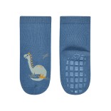 Kojinės vaikams guminiu paduku DINO, ABS, 2 poros (18-26 dydžiai) Mėlyna 355 3