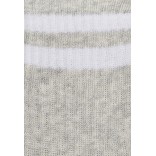 Kojinės iki kelių su guminiu paduku Juostos, (30-34 dydžiai) Pilka 542 4