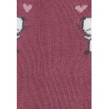 Frotinės neslystančios kojinės Pelytės, (18-28 dydžiai) Bly&scaron;kiai rausva 780 4