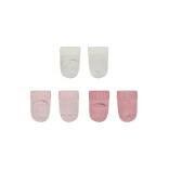 Vilnonės kojinės kūdikiams dovanų dėžutėje Vienspalvės, 3 poros (0-4 mėn.) Žalia 270 2