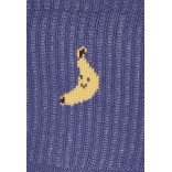 Medvilninės kojinės iki kelių vaikams Bananas (18-34 dydžiai) Oksfordo mėlyna 387 4