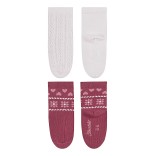Medvilninės kojinaitės vaikams Katė ir pelė, 6 poros (22-30 dydžiai) Baby pink 731 3