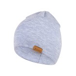 Vaikiška beanie kepurė Dryželiai Žydra 399 1