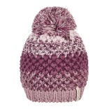 Megzta žieminė kepurė vaikams Pompom Bordo 797 1