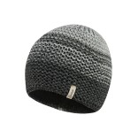 Megzta beanie kepurė vaikams Spalvota Grafito pilka 592 1