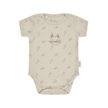 Smėlinukas trumpomis rankovėmis Lilly 50-86 cm. Kreminė 904 1