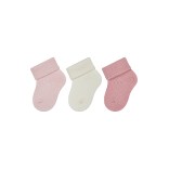 Vilnonės kojinės kūdikiams dovanų dėžutėje Vienspalvės, 3 poros (0-4 mėn.) Žalia 270 1