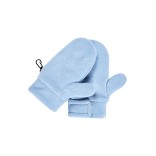 Kum&scaron;tinės pir&scaron;tinės vaikams, dvigubo mikrofliso Žydra 399 2