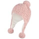 Vaikiška inka kepurė su bumbulu Teddy Švelniai rausva 707 1