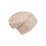 Vaikiška beanie kepurė Žvaigždutės Švelni kreminė 935 2