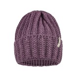 Megzta vaiki&scaron;ka beanie kepurė, vienguba Bordo 797 1