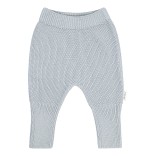 Megztos medvilninės laisvalaikio kelnės vaikams &Scaron;viesiai pilka 513 1