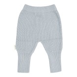 Megztos medvilninės laisvalaikio kelnės vaikams &Scaron;viesiai pilka 513 3