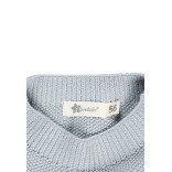 Megztos medvilninės laisvalaikio kelnės vaikams &Scaron;viesiai pilka 513 4