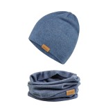 Vaiki&scaron;ka beanie kepurė Melanžas Jūros mėlis 306 5