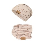 Vaiki&scaron;ka beanie kepurė Žvaigždutės &Scaron;velni kreminė 935 6