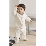 &Scaron;iltas Teddy &scaron;varkelis kūdikiams ir vaikams Balta 908 6