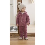 &Scaron;iltos fliso kelnės vaikams Antikinė rausva 749 6