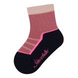 Funkcinės vilnos kojinės vaikams Spalvos (17-34 dydžiai) Tamsiai rausva 737 1