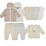Trikotažinės kelnės vaikams Lilly 56-86cm. &Scaron;viesiai pilka 513 2