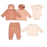 Vaiki&scaron;ki mar&scaron;kinėliai Arkliukas Sunny 50-86cm., ilgomis rankovėmis &Scaron;velniai rausva 707 3