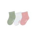 Bambuko pluo&scaron;to vaiki&scaron;kos kojinės, 3 poros (18-34 dydžiai) &Scaron;velniai rausva 707 1