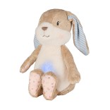 Migdukas su naktine lempute ir raminančiais garsais Hanni 26 cm. Ry&scaron;kiai ruda 998 9