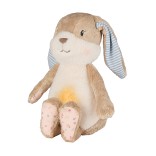 Migdukas su naktine lempute ir raminančiais garsais Hanni 26 cm. Ry&scaron;kiai ruda 998 11