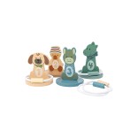 Medinis lavinamasis žiedų mėtymo žaidimas 16x12 cm. Spalvotas 999 2