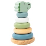 Medinė lavinamoji piramidė Rexi 14,3 cm Spalvotas 999 3