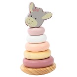 Medinė lavinamoji piramidė Emmi Girl 14,3 cm Spalvotas 999 1