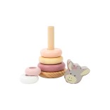 Medinė lavinamoji piramidė Emmi Girl 14,3 cm Spalvotas 999 4