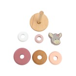 Medinė lavinamoji piramidė Emmi Girl 14,3 cm Spalvotas 999 5