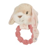 Kramtukas - guminis žiedas ki&scaron;kutis Hanni Tamsiai rausva 737 4