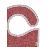 Vaiki&scaron;kas neper&scaron;lampantis seilinukas Hanni, 26x38 cm. Tamsiai rausva 737 4