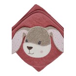 Rank&scaron;luostis su gobtuvu Hanni, 100x100 cm. Tamsiai rausva 737 4