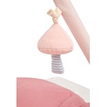 Lavinamasis kilimėlis Hanni, 96x96 cm. Tamsiai rausva 737 7