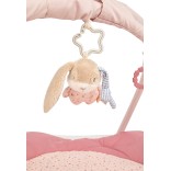 Lavinamasis kilimėlis Hanni, 96x96 cm. Tamsiai rausva 737 8