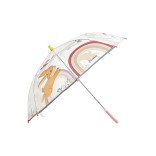 Vaiki&scaron;kas skaidrus skėtis Hanni, 60 cm. Žalsva 105 1