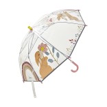 Vaiki&scaron;kas skaidrus skėtis Hanni, 60 cm. Žalsva 105 2