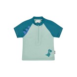 Vaiki&scaron;ki maudymosi mar&scaron;kinėliai Dino (80-116 dydžiai), trumpomis rankovėmis &Scaron;velni mėta 200 1