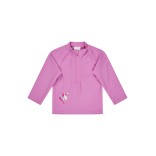 Vaiki&scaron;ki maudymosi mar&scaron;kinėliai Vienaragis (80-116 dydžiai), ilgomis rankovėmis Tamsiai rausva 737 1