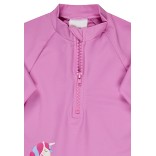 Vaiki&scaron;ki maudymosi mar&scaron;kinėliai Vienaragis (80-116 dydžiai), ilgomis rankovėmis Tamsiai rausva 737 3