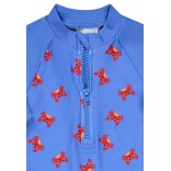 Vaiki&scaron;ki maudymosi mar&scaron;kinėliai Krabas (80-116 dydžiai), ilgomis rankovėmis Vandenyno mėlyna 308 3